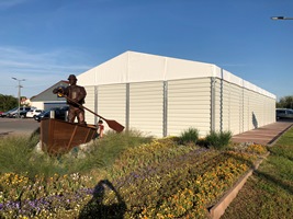 Raktársátor 10 méter széles-78